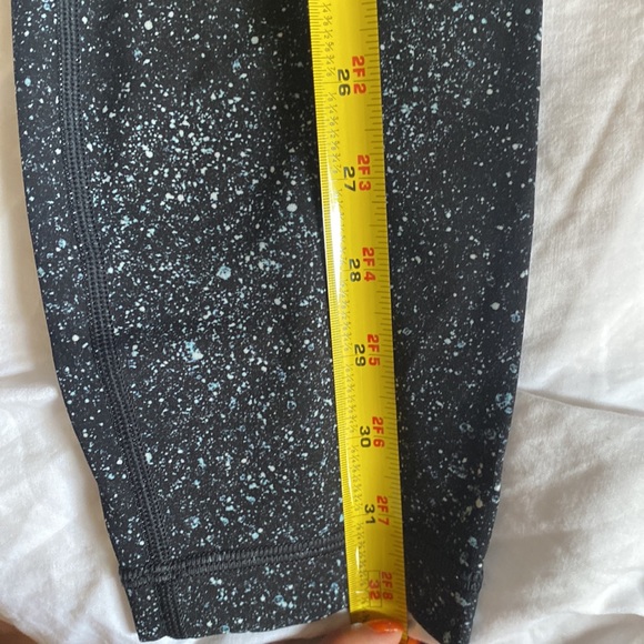 Lululemon athletic wonder unders galaxy leggings sz8 - Picture 8 of 9